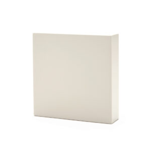 presentatie blok beige 100 x 100 x 25 mm pos materialen