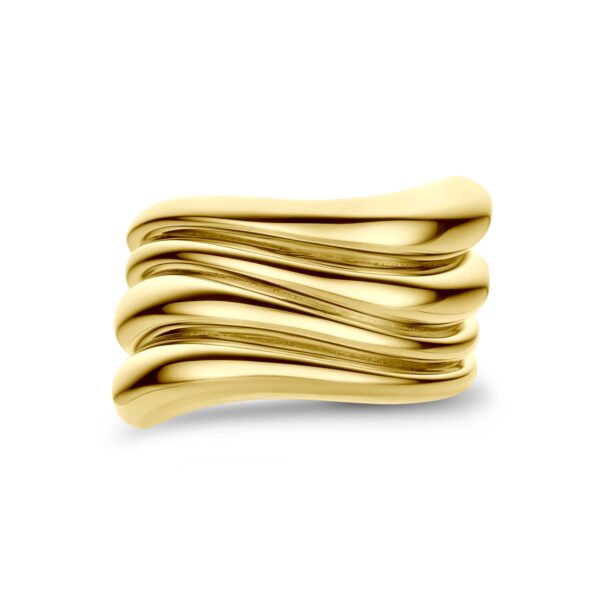 ring 14K geelgoud - Afbeelding 4