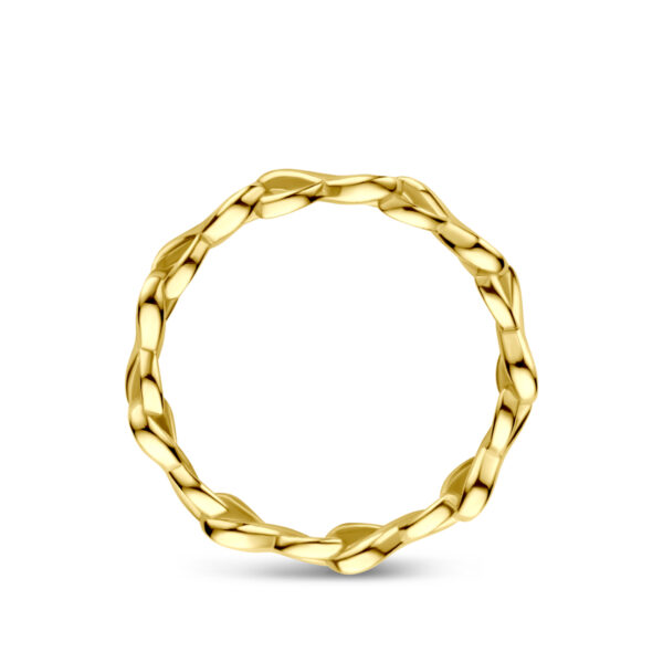 ring infinity 14K geelgoud - Afbeelding 3