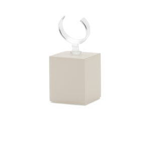ring standaard beige + beugel 30 x 25 x 25 mm pos materialen