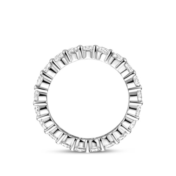 ring zirkonia zilver gerhodineerd - Afbeelding 3