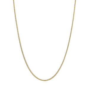 tenniscollier diamant 2.00ct h si 1,9 mm 42 cm 14K geelgoud