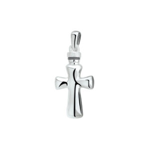 urnhanger kruis zilver gerhodineerd