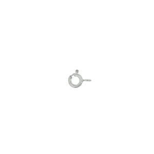 veerring 6 mm 14K witgoud