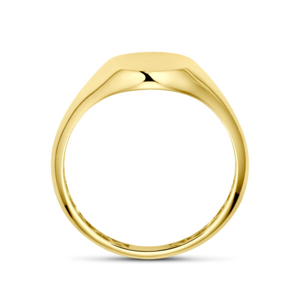 graveerring 14K geelgoud - Afbeelding 3