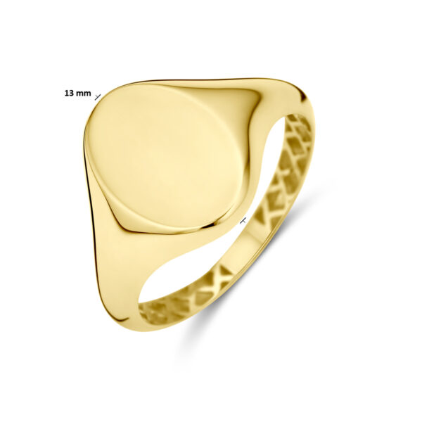 graveerring 14K geelgoud - Afbeelding 5