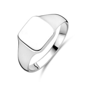 graveerring zilver gerhodineerd