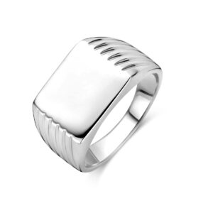 graveerring zilver gerhodineerd