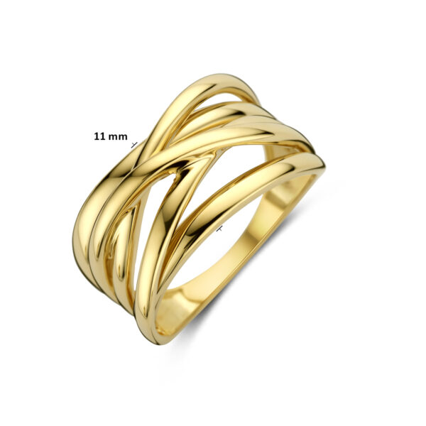 ring 14K geelgoud - Afbeelding 5