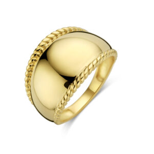 ring balloon 14K geelgoud