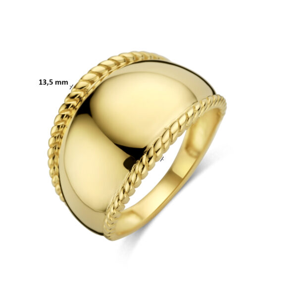 ring balloon 14K geelgoud - Afbeelding 4