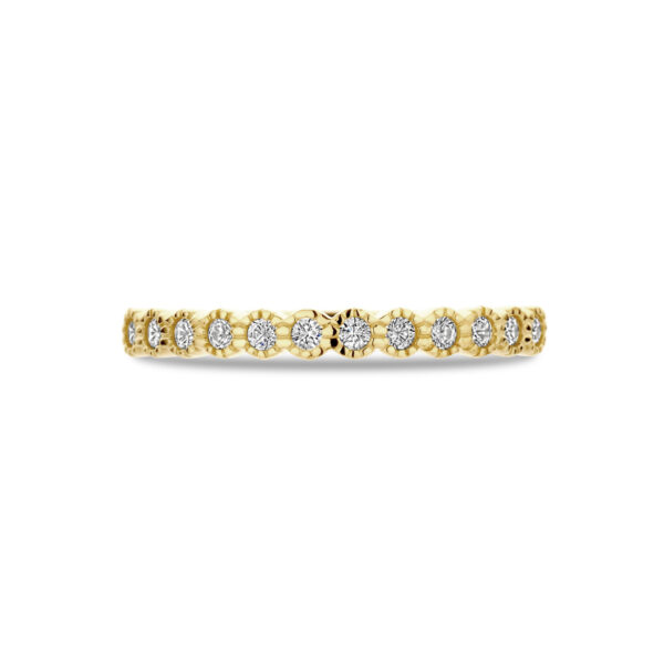 ring zirkonia 14K geelgoud - Afbeelding 4
