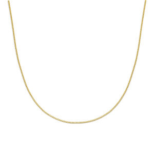 collier venetiaans 1,5 mm ion plating 41 + 4 cm edelstaal