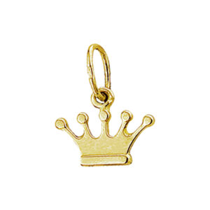 hanger kroon 11 mm 14K geelgoud
