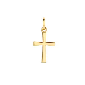 hanger kruis 14K geelgoud