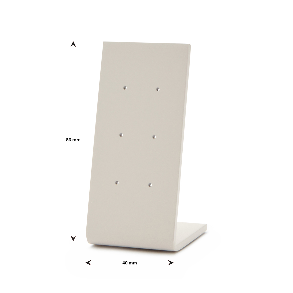 oorknoppen display beige pos materialen - Afbeelding 2