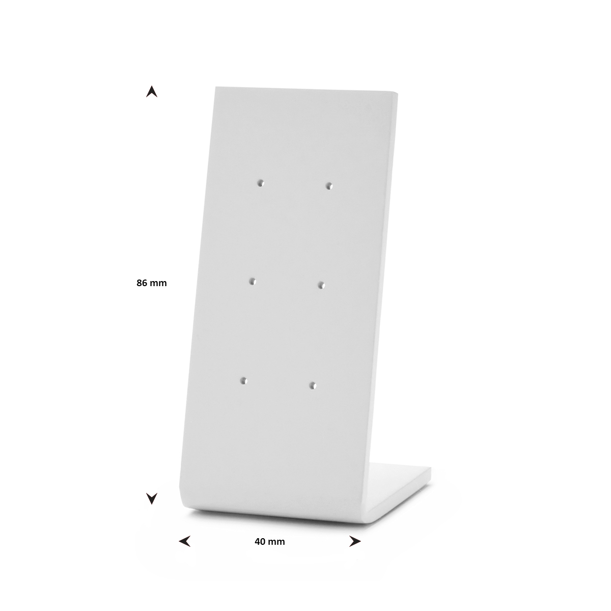 oorknoppen display wit pos materialen - Afbeelding 2