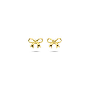 oorknoppen strik 5,5 mm 14K geelgoud