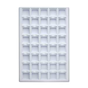 opmaaktray carrousel 330 x 220 mm wit pos materialen