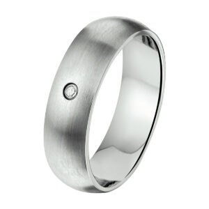 ring a505 - 6 mm - met cz edelstaal