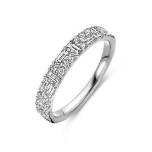 ring diamant 0.59ct h si 14K witgoud