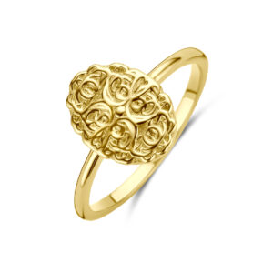 ring filigrain 14K geelgoud