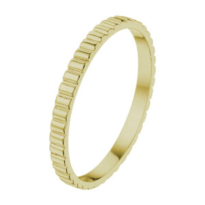 aanschuifring 14K geelgoud