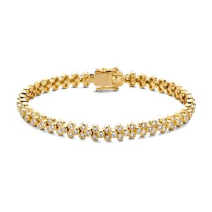 Armband geelgoud briljant 2.45 crt.