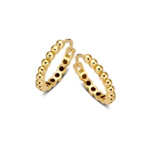 Oorringen geelgoud