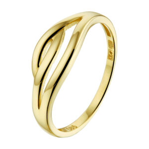 ring 14K geelgoud