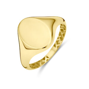 graveerring 14K geelgoud