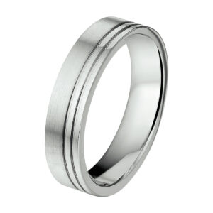 ring a502 - 5,5 mm - zonder cz edelstaal