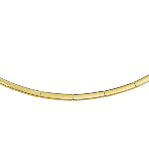 collier 2,5 mm 43 cm 14K geelgoud