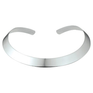 collier spang zilver wit