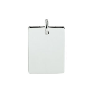 graveerhanger zilver gerhodineerd