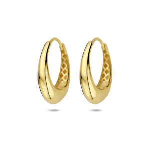 oorringen 20,5 mm 14K geelgoud