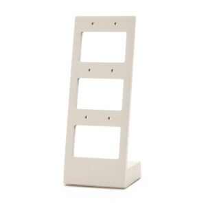 oorringen display beige pos materialen