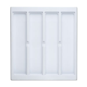 opmaaktray carrousel 245 x 220 mm wit pos materialen