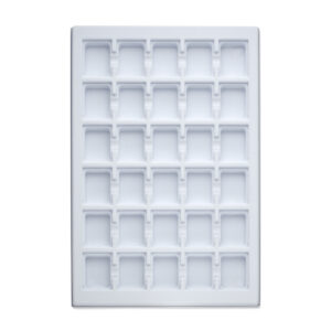 opmaaktray carrousel 330 x 220 mm wit pos materialen