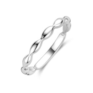 ring zilver gerhodineerd