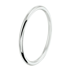 aanschuifring 14K witgoud