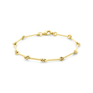 armband 4,3 mm 18 cm 14K geelgoud