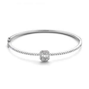 Armband witgoud briljant 1,18 crt.