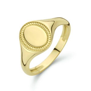 graveerring 14K geelgoud