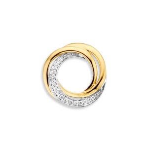 Hanger bicolor briljant 0,11 crt.