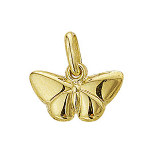 hanger vlinder 14K geelgoud
