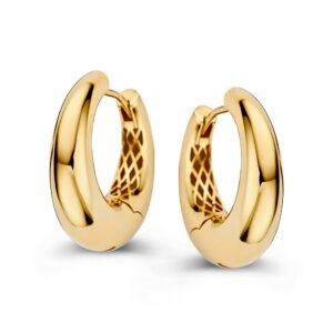 Oorringen geelgoud