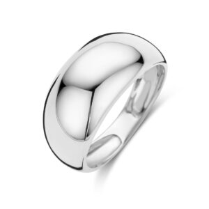 ring balloon zilver gerhodineerd