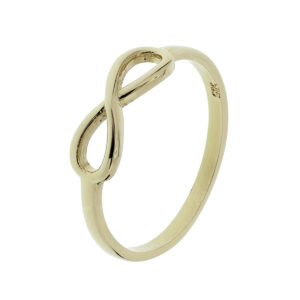 ring infinity 14K geelgoud