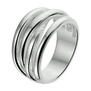 ring zilver gerhodineerd